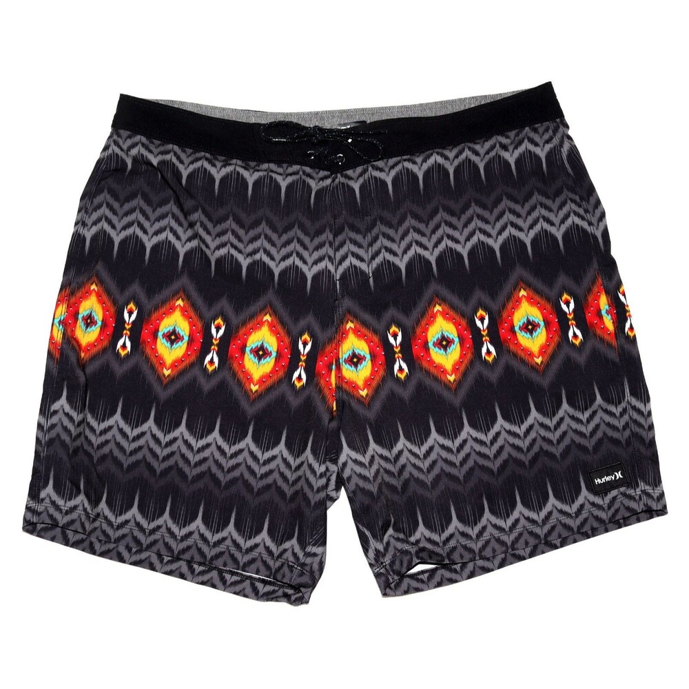 SOLD Hurley Phantom Men's Aztec Print Board Shorts Swim Trunks Surf Size 36‎